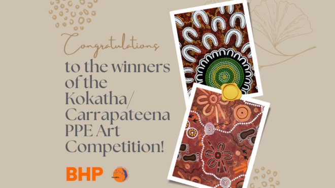 Kokatha Carrapateena PPE Art Competition Winners.